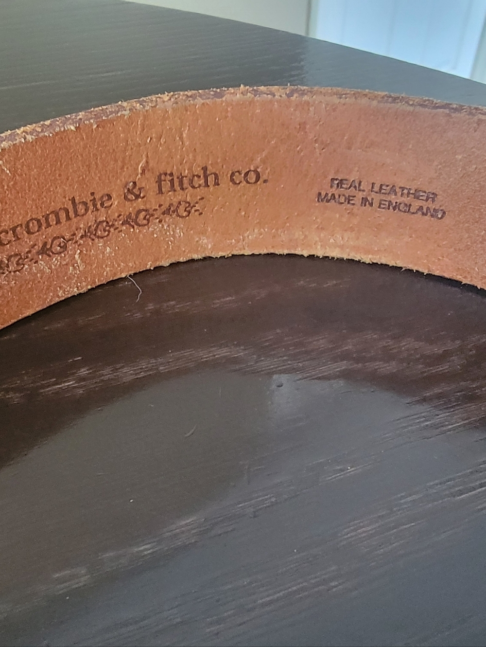 Abercrombie&Fitch leather Belt - Picture 5 of 7